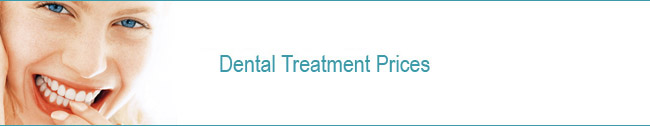 dental treatments price list
